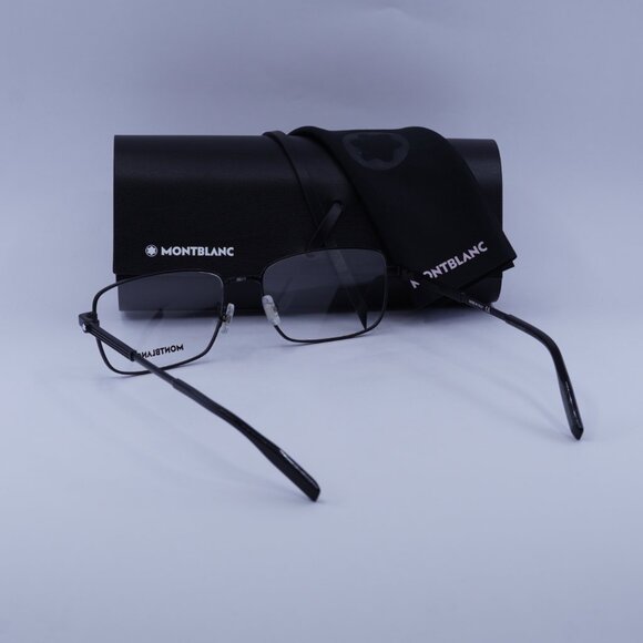 Montblanc MB0029O 004 Rectangle Eyeglasses 58mm – Black - Picture 10 of 10